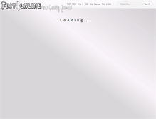 Tablet Screenshot of friv1online.com